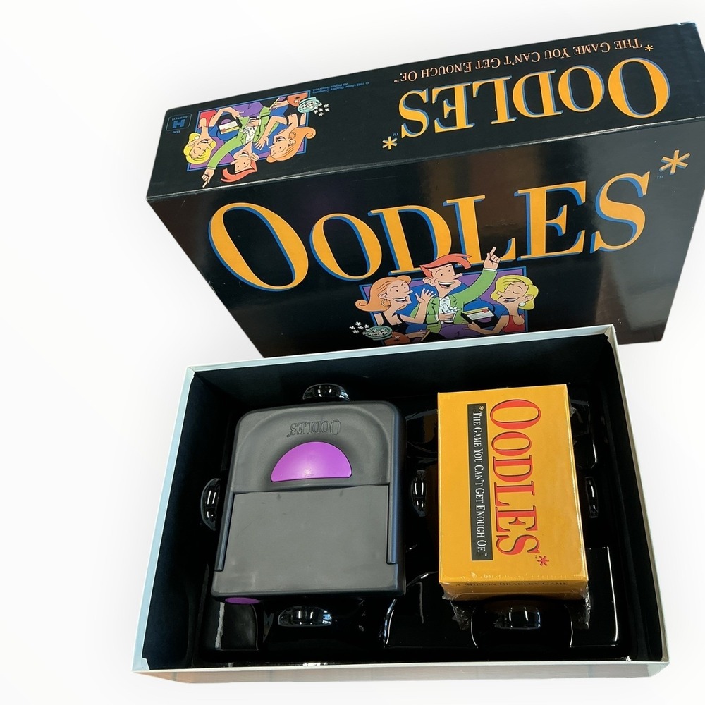 Milton Bradley Oodles Board Game Electronic 1990‎ Adult Party Game